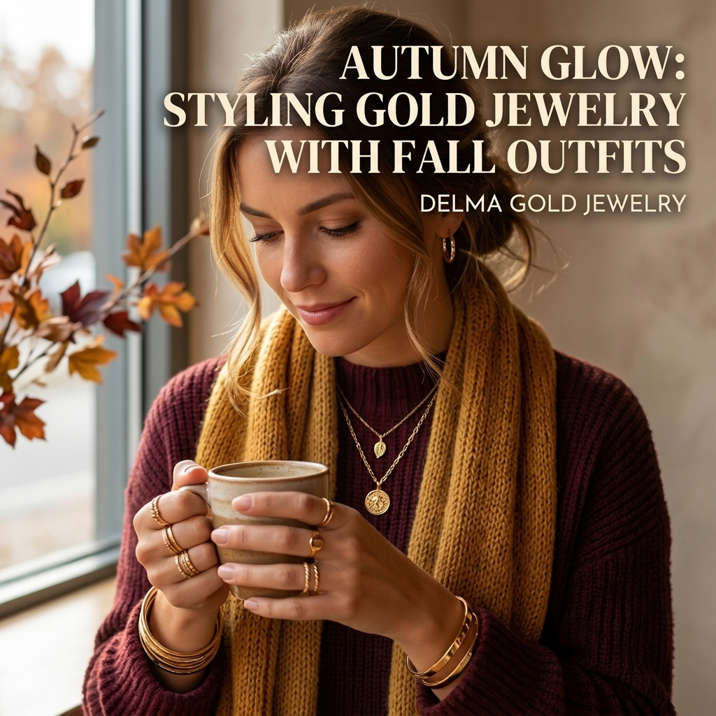 Autumn Glow: Styling Gold Jewelry With Fall Outfits