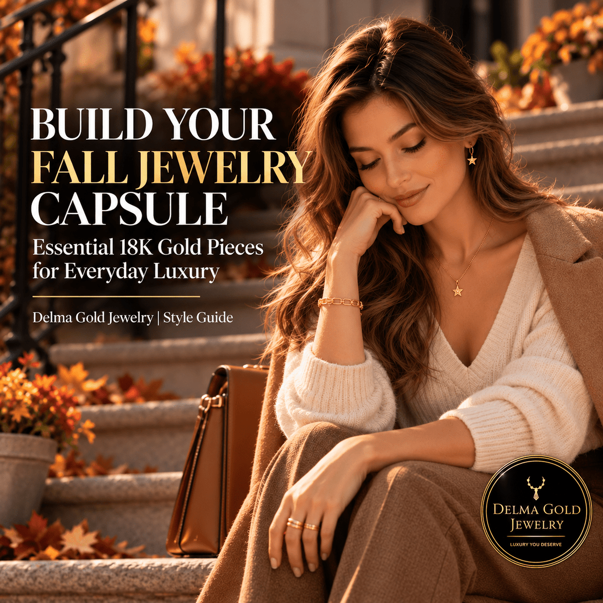 Build Your Fall Jewelry Capsule: Essential 18K Gold Pieces for Everyday Luxury - Delma Gold Jewelry