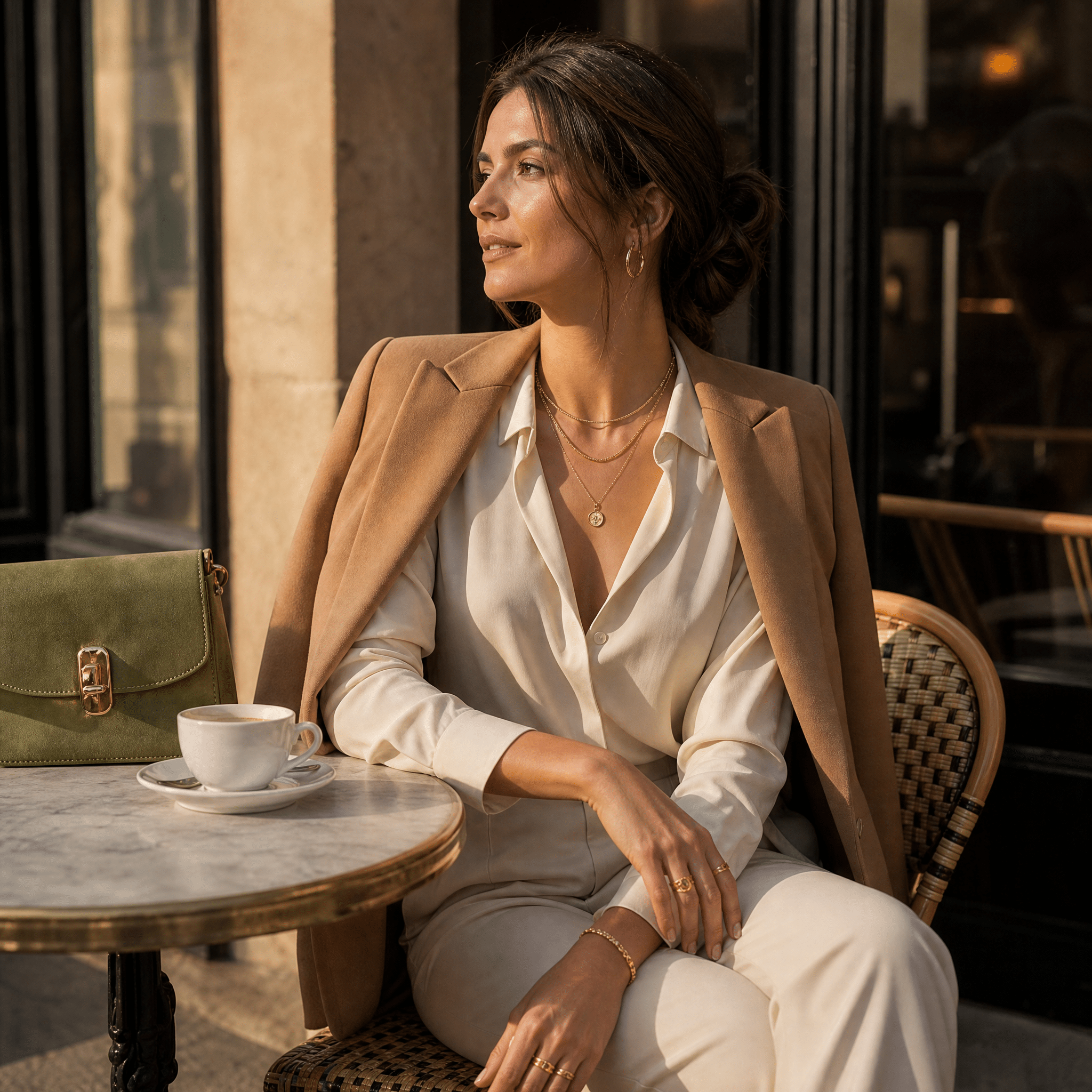 From Summer to Fall: How to Style 18K Gold Jewelry with Your Transitional Wardrobe - Delma Gold Jewelry