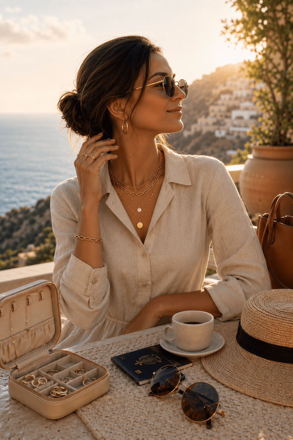 The Best 18K Gold Jewelry to Travel with This Summer - Delma Gold Jewelry