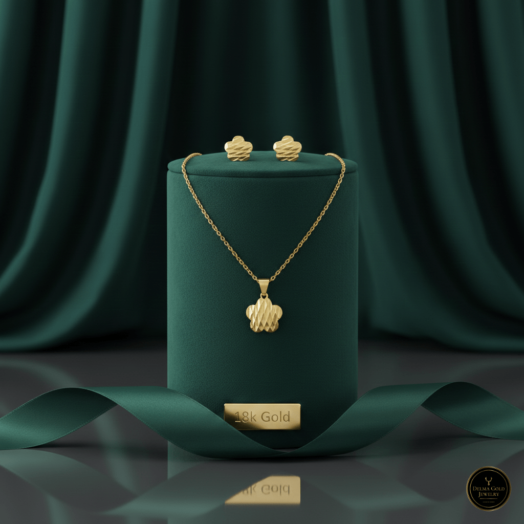 Half Set 18k Gold Jewelry - Delma Gold Jewelry