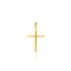 18k Gold Cross Pendant - Delma Gold Jewelry