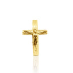 18k Gold Crucifix Ring - Delma Gold Jewelry