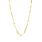 18k Gold Figaro Chain Necklace - Delma Gold Jewelry