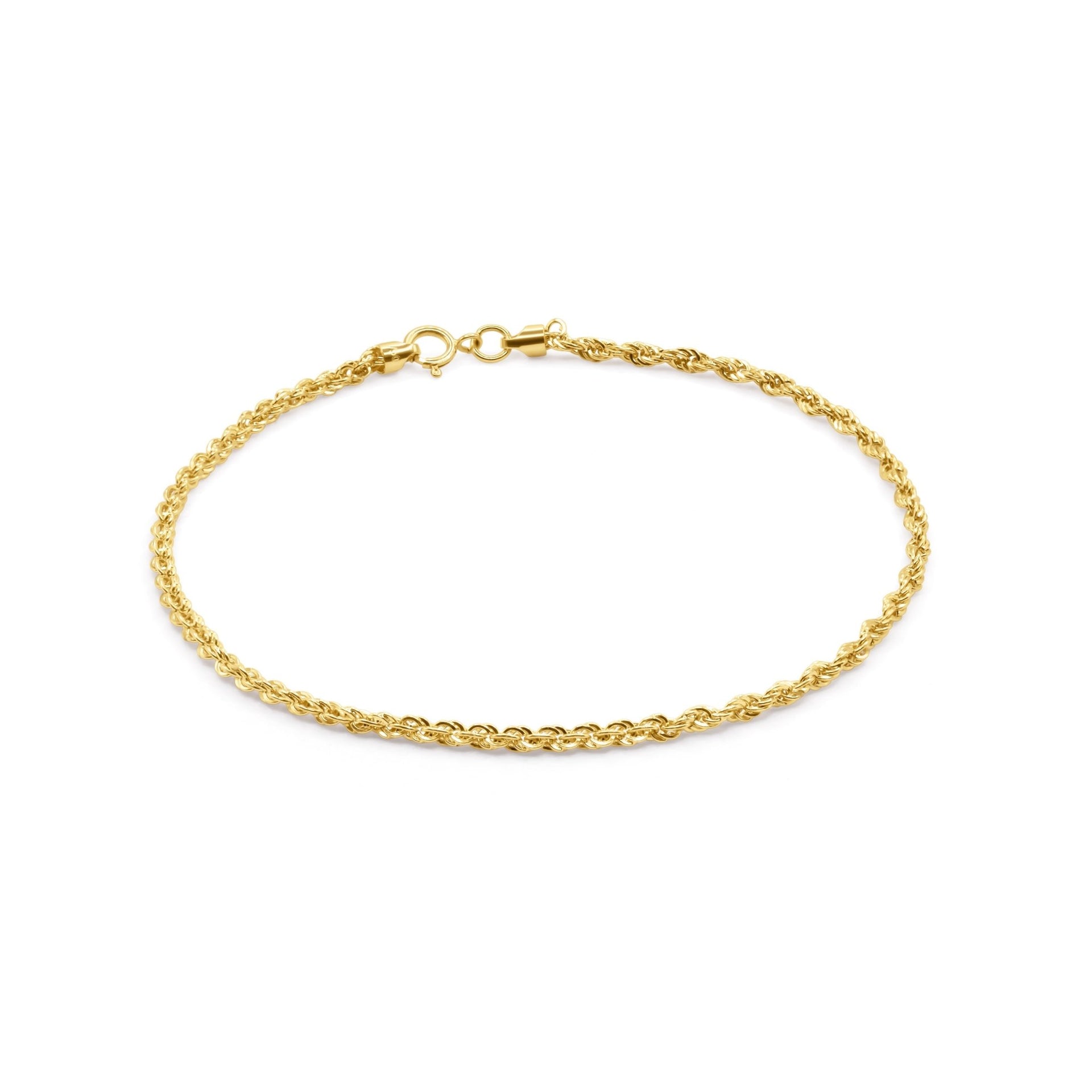 18k Gold Wheat Chain Bracelet - Delma Gold Jewelry