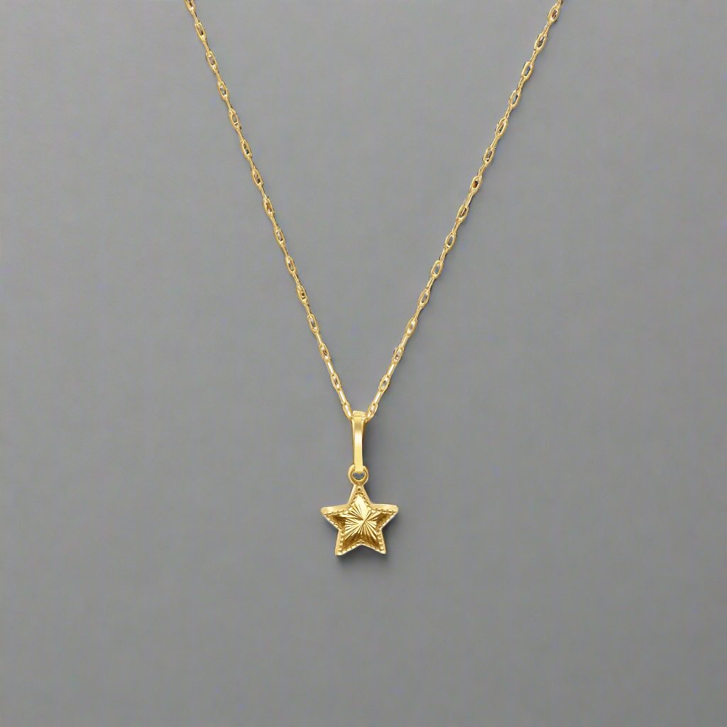 18k Star Half Set - Delma Gold Jewelry