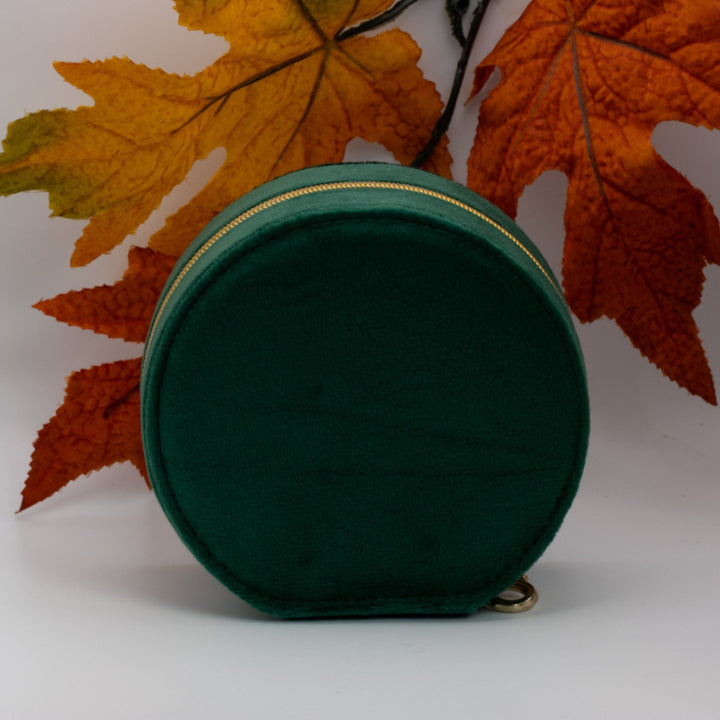 Autumn Elegance Travel Jewelry Case - Delma Gold Jewelry