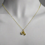 Charmed Trio 18k Gold Pendant - Delma Gold Jewelry