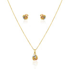 Elegance Knot Gold Jewelry Set - Delma Gold Jewelry