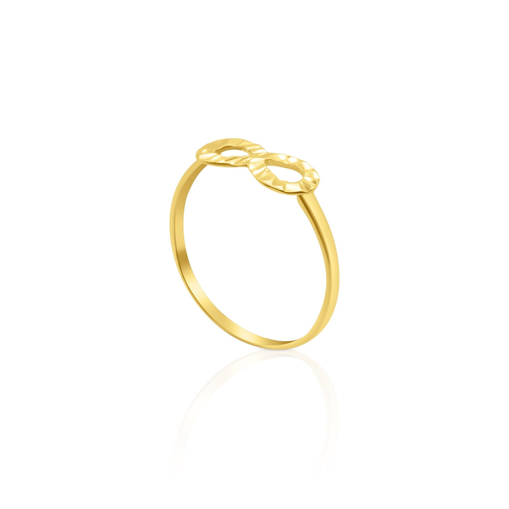 Eternal Infinity Gold Ring - Delma Gold Jewelry