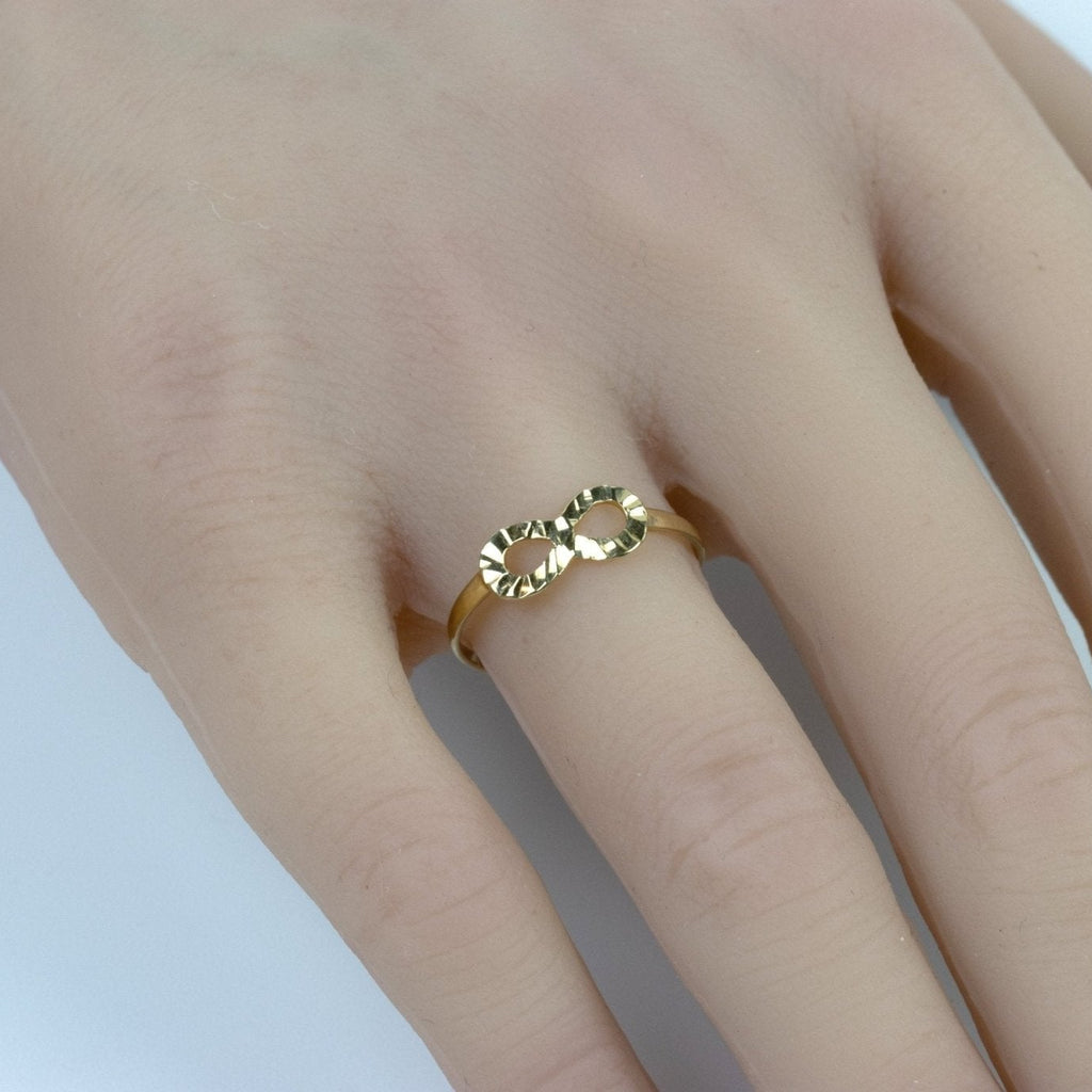 Eternal Infinity Gold Ring - Delma Gold Jewelry