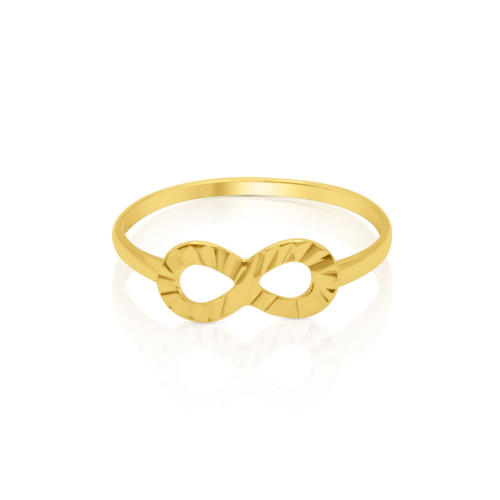 Eternal Infinity Gold Ring - Delma Gold Jewelry