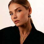 Golden Orb Pendant – 18K Gold - Delma Gold Jewelry