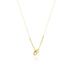 Interlocking Hearts Necklace – 18K Gold - Delma Gold Jewelry