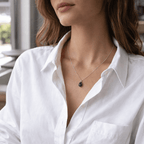 Royal Aura Amethyst Oval Pendant - Delma Gold Jewelry
