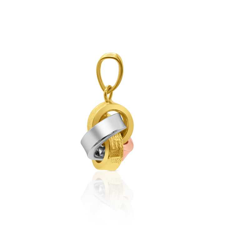 Unity Knot Gold Pendant - Delma Gold Jewelry