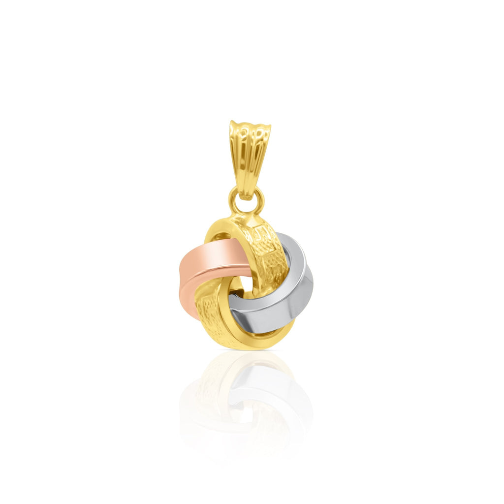 Unity Knot Gold Pendant - Delma Gold Jewelry